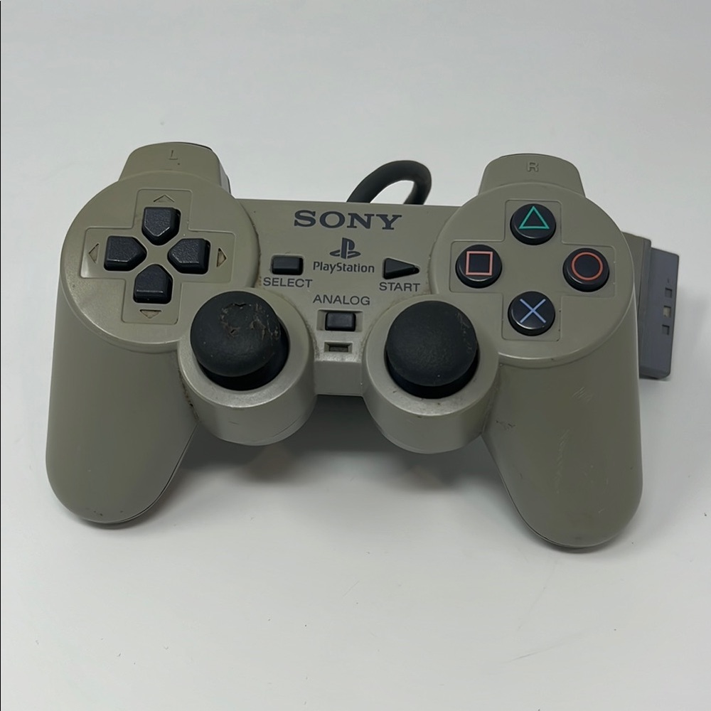Sony Gray PS1 DualShock Controller for PlayStation